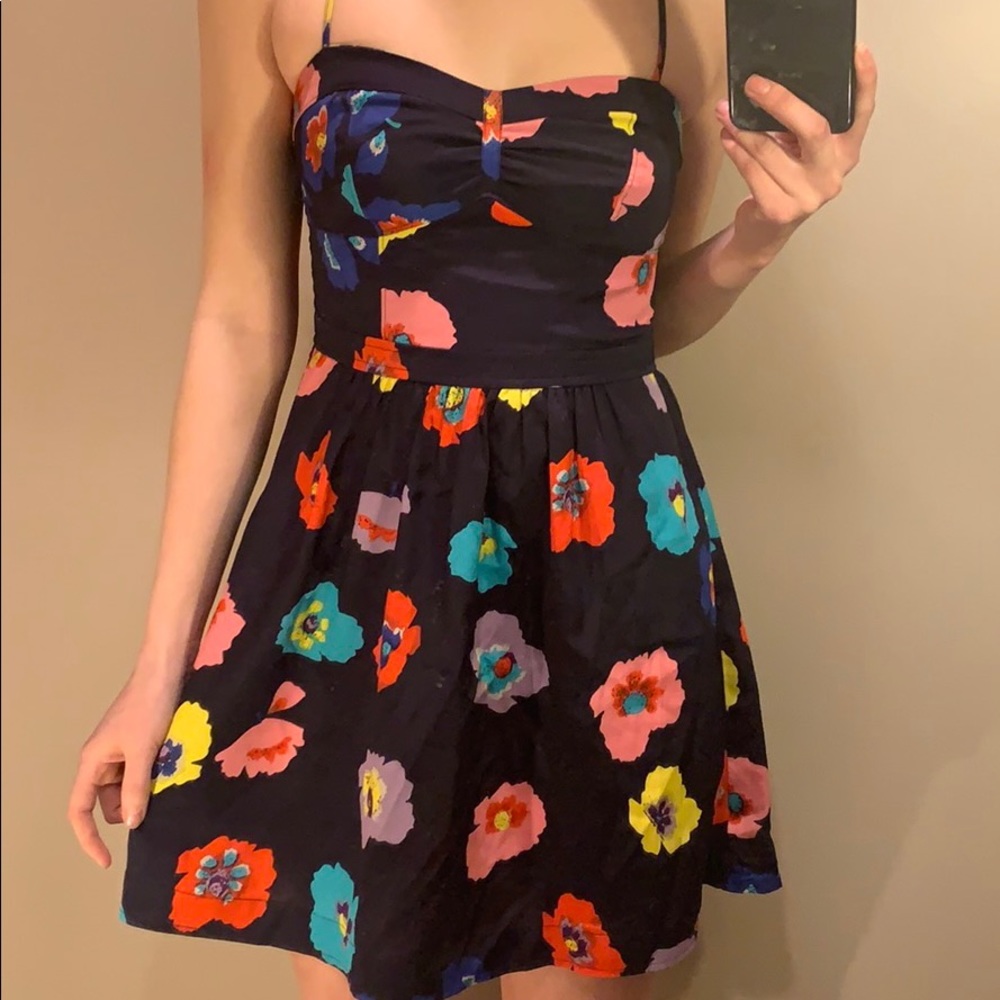 FLORAL SKATER DRESS